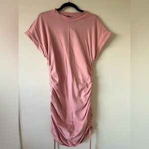 Pink Bodycon Mini Dress Fashion Nova Size XL